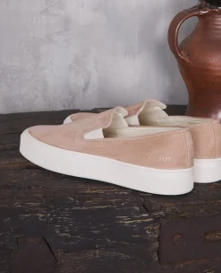 Common project slip-on calf leather