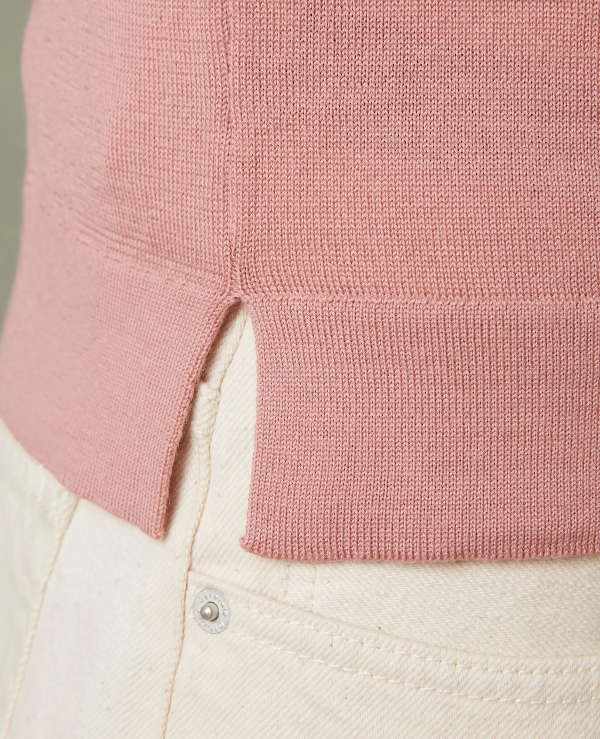 Crew neck sweater italian merino wool