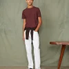 Crew neck t-shirt organic cotton jersey
