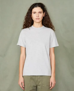 Crew neck t-shirt organic cotton jersey