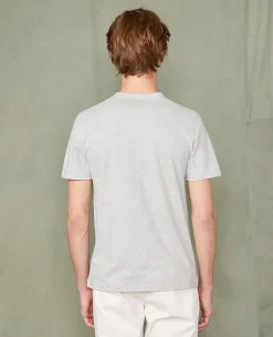 Crew neck t-shirt organic cotton jersey