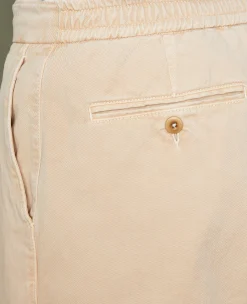 Drawstring chino italian organic cotton