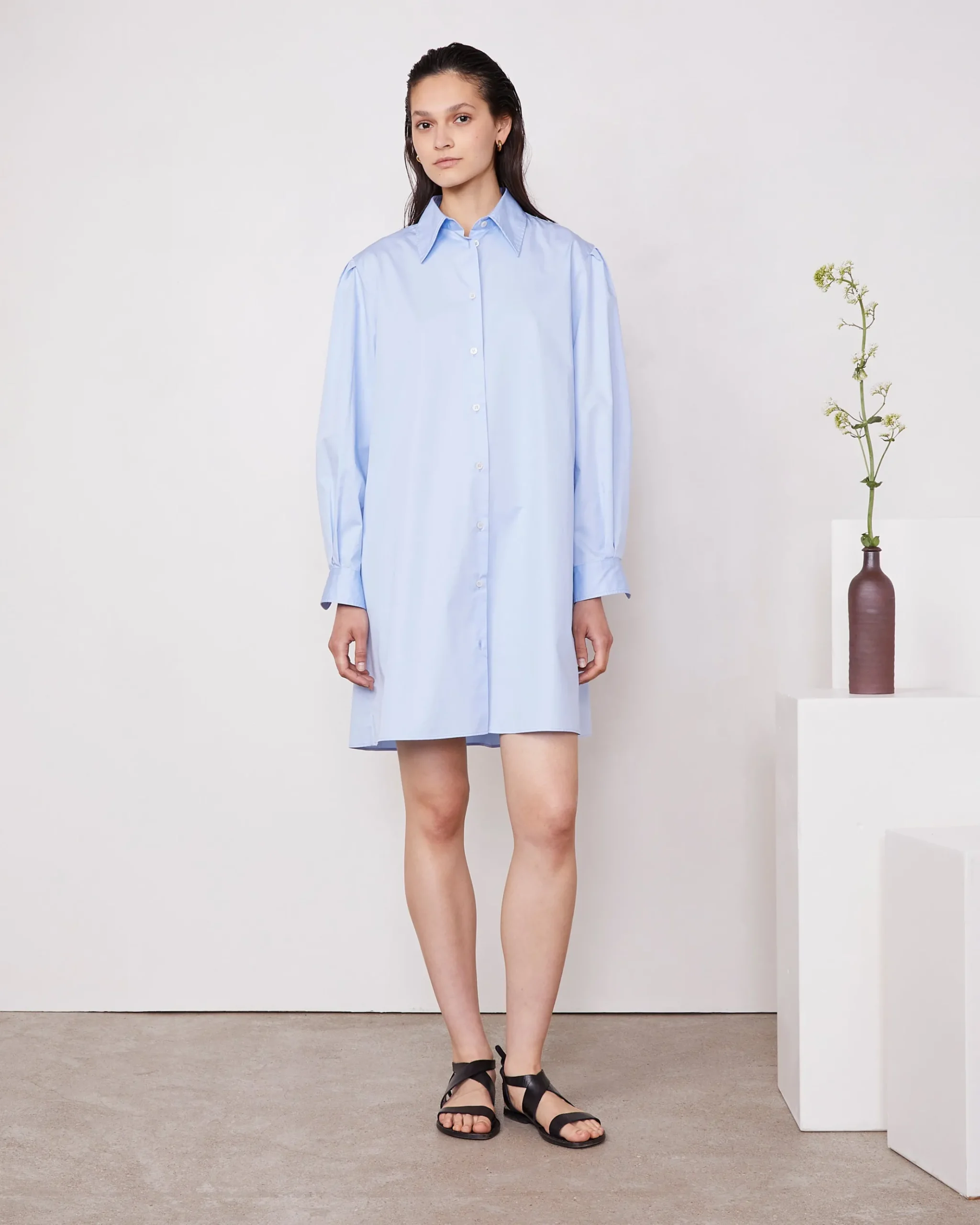 Gina shirt dress