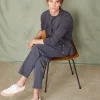 Jersey cardigan organic cotton jersey