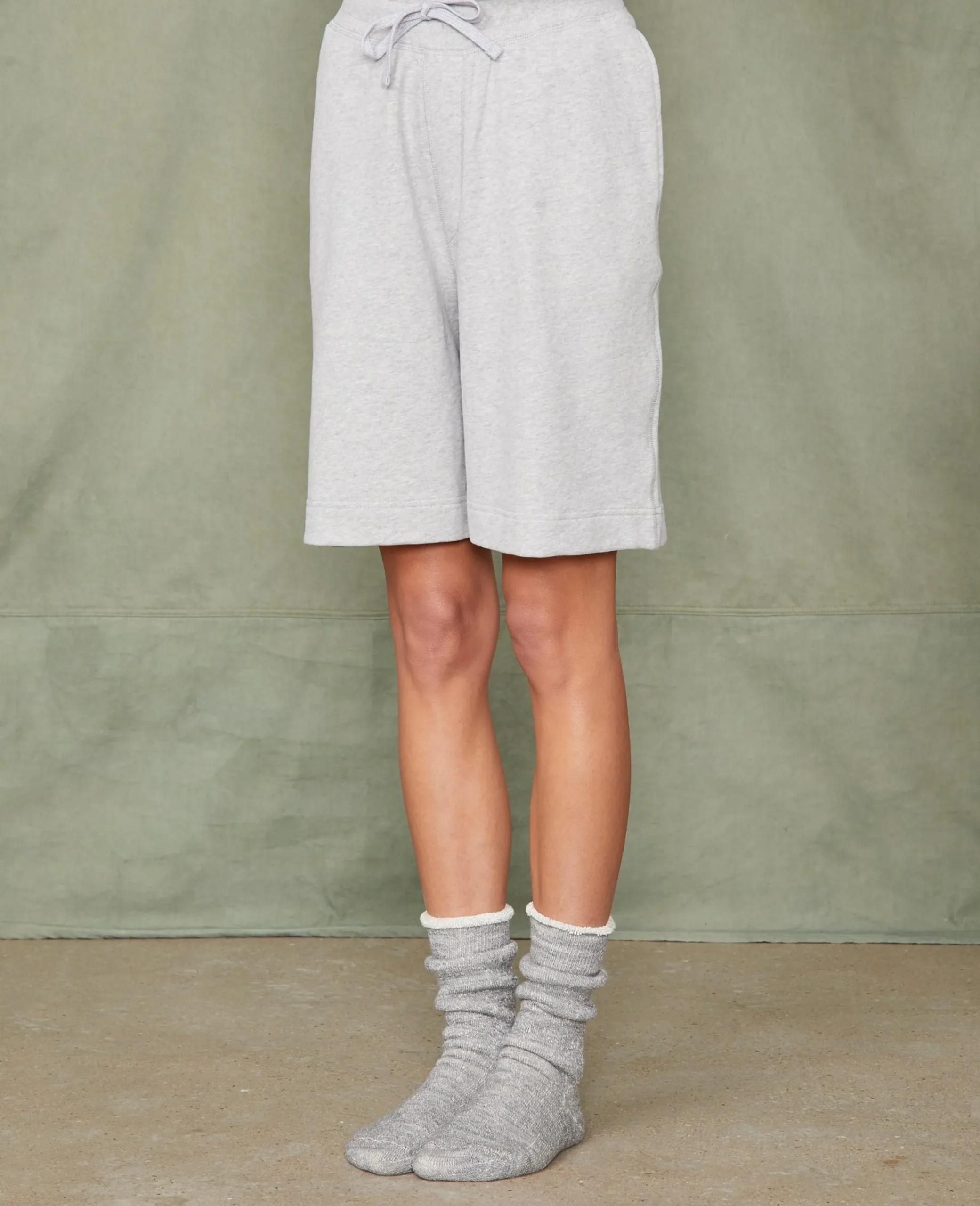 Jogger shorts organic cotton fleece