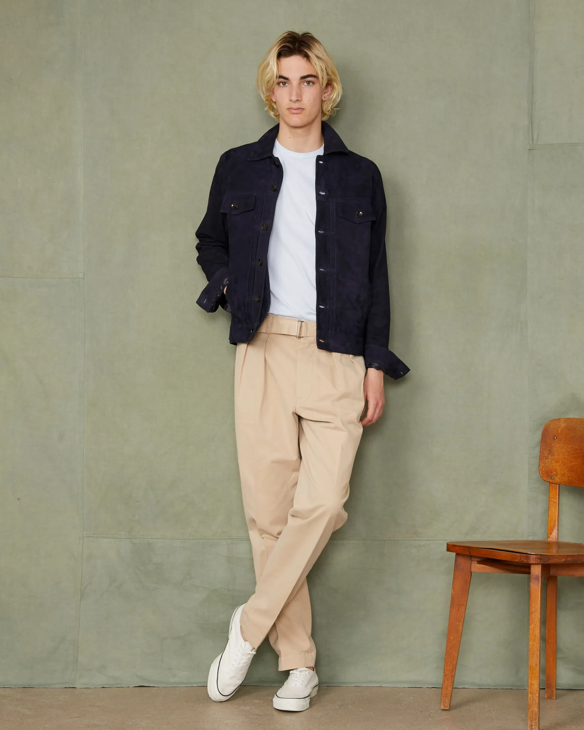 Liam jacket goat leather
