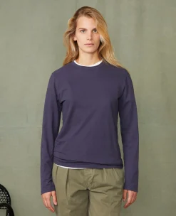 Long sleeve tee-shirt organic cotton jersey