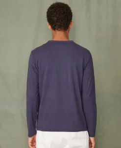 Long sleeve tee-shirt organic cotton jersey