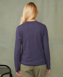 Long sleeve tee-shirt organic cotton jersey