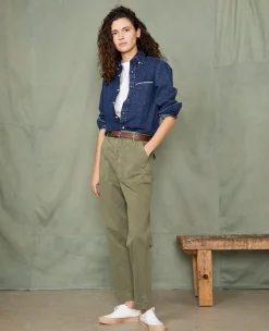 New button down shirt japanese denim