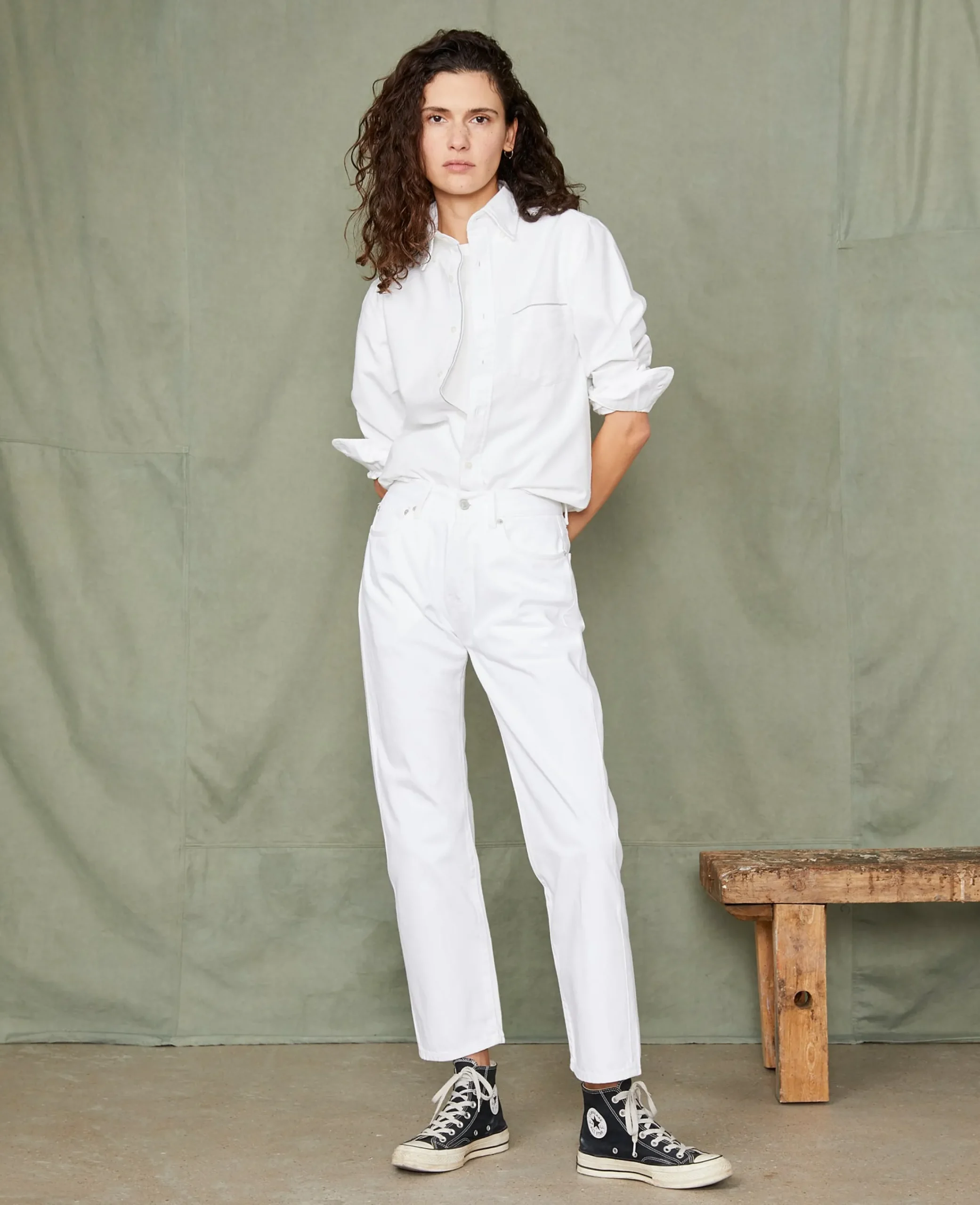 New button down shirt japanese cotton oxford
