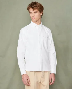 New button down shirt japanese cotton oxford