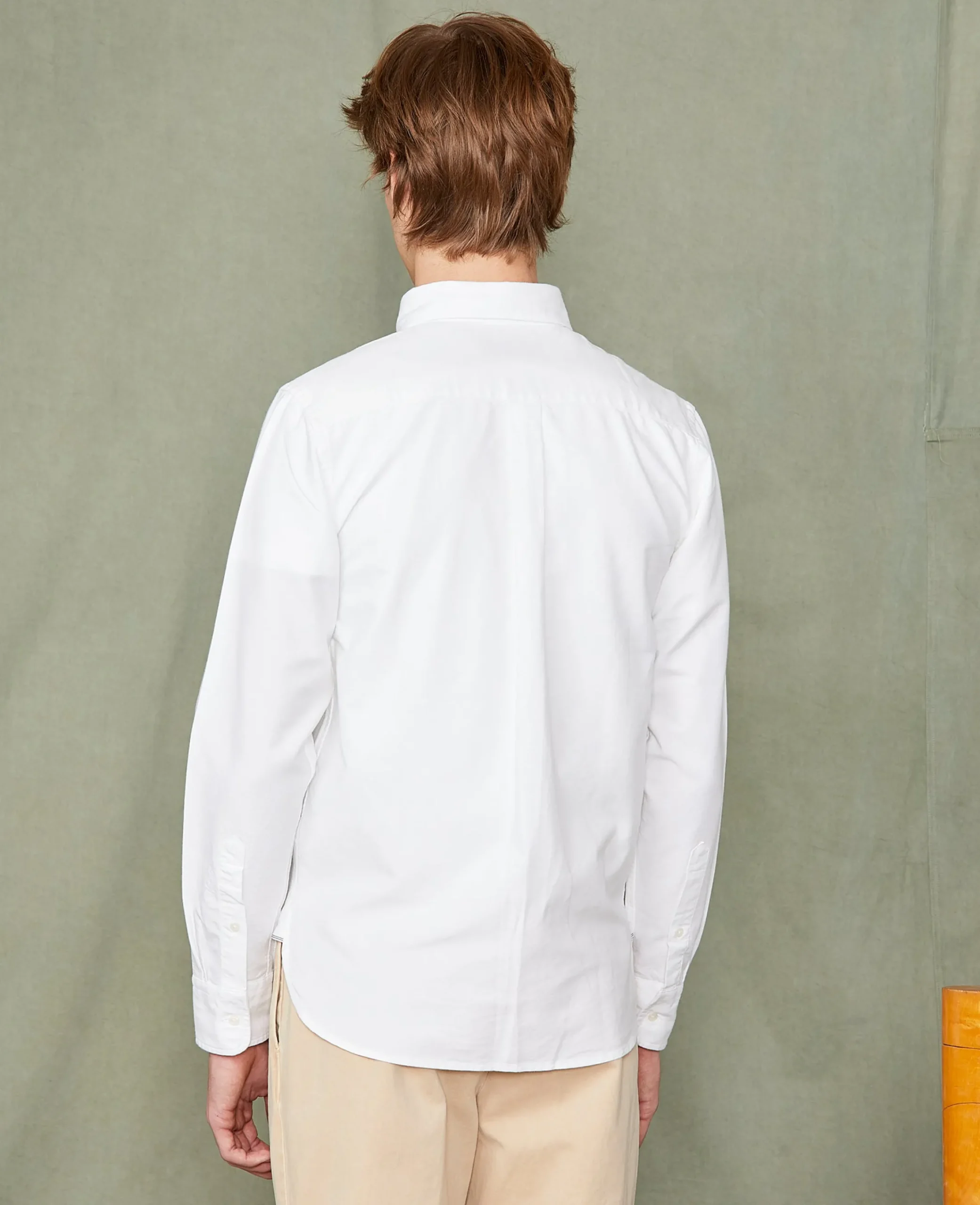 New button down shirt japanese cotton oxford