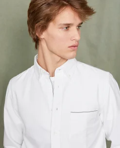 New button down shirt japanese cotton oxford
