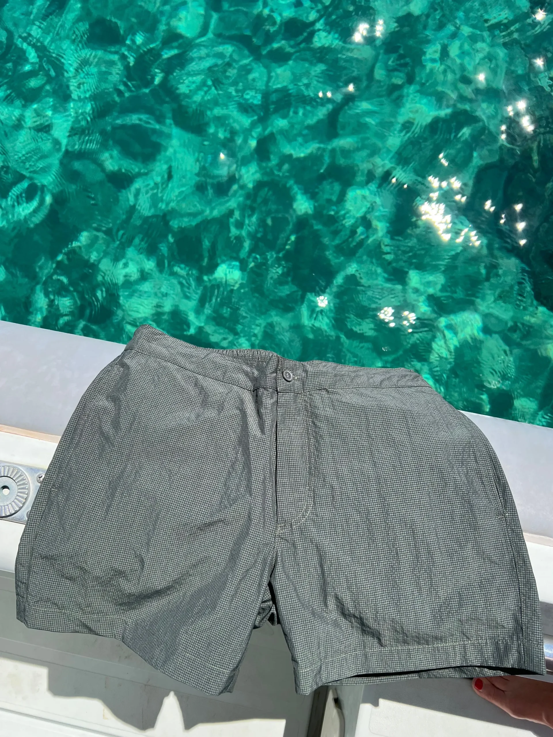 Roman swimwear nylon seersucker