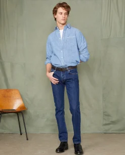 Slim fit denim japanese selvedge denim