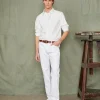 Soft collar shirt organic cotton poplin