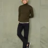 Turtleneck sweater italian merino  wool
