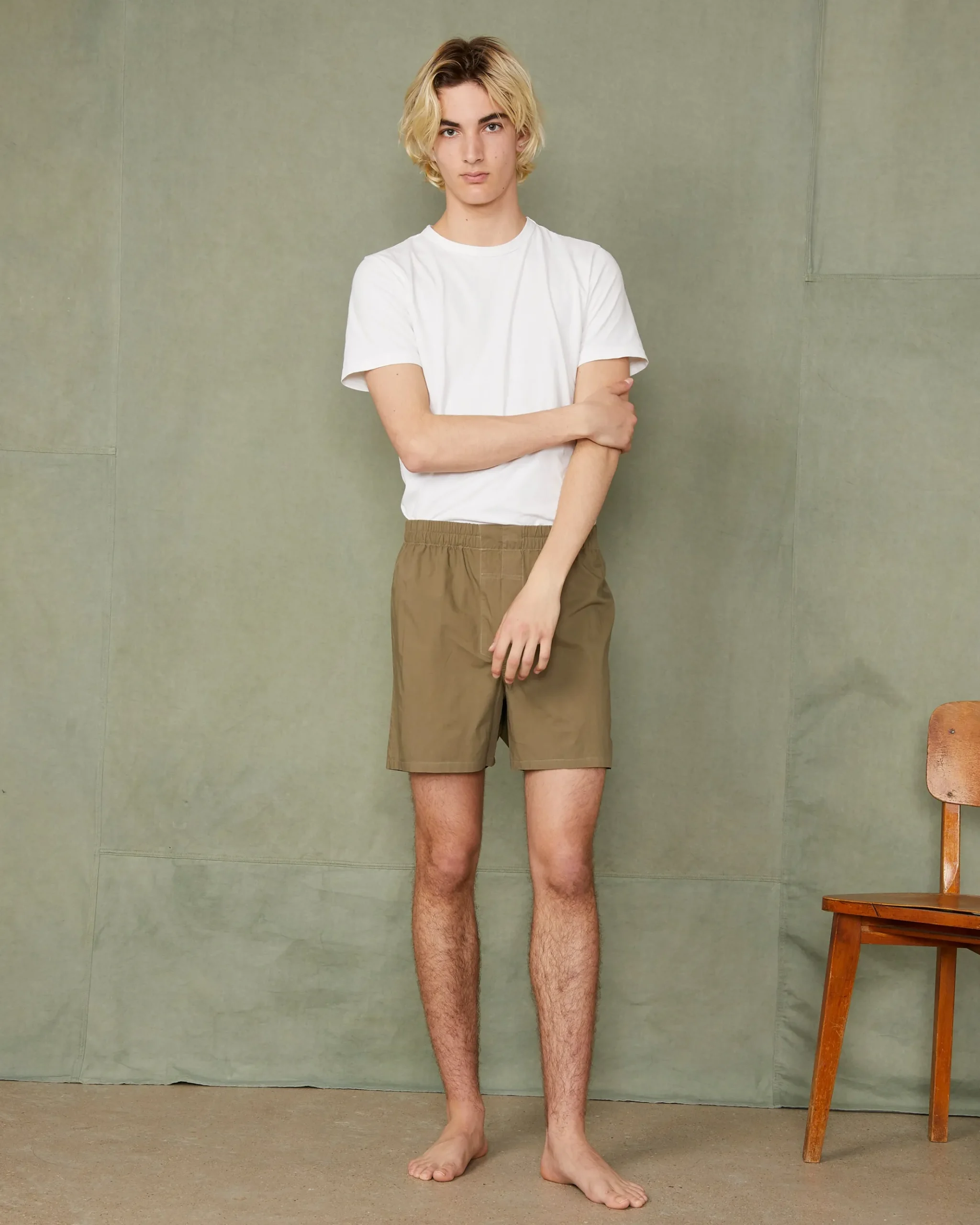 Underpants italian cotton poplin